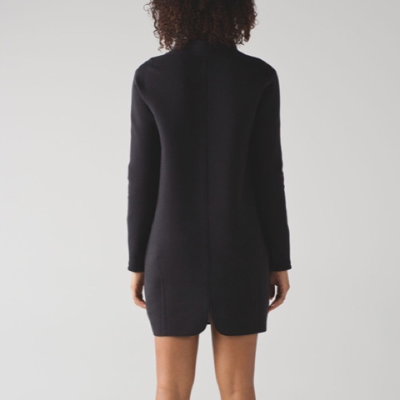 • Lululemon • City Bound Dress Heathered Black 8 - Picture 2 of 7